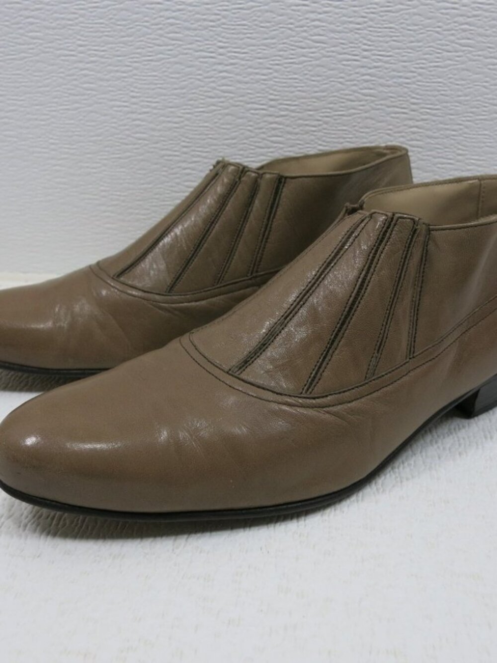 Rodolfo Valentino Elastic Leather Dress Men's Comfort Boots Size 7.5
